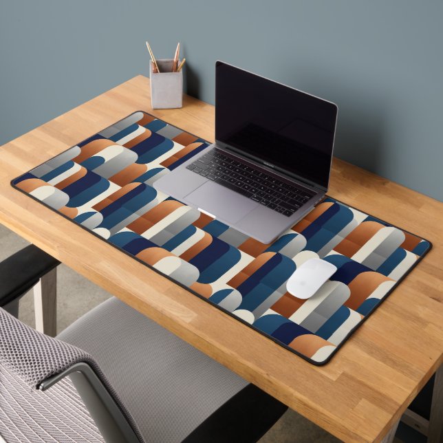 Missouri Gateway Arch Geometric - Modern Architect Desk Mat (Office 2)