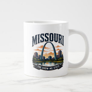 Missouri Gateway River Adventure Large Coffee Mug