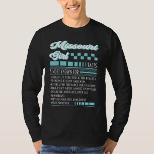 Missouri Girl Dress Human Lie Detector Nutrition F T-Shirt