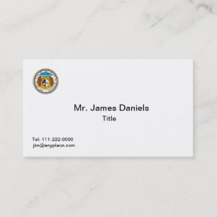 Missouri Great Seal Business Card Templates