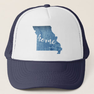 Missouri Home Wood Grain Trucker Hat