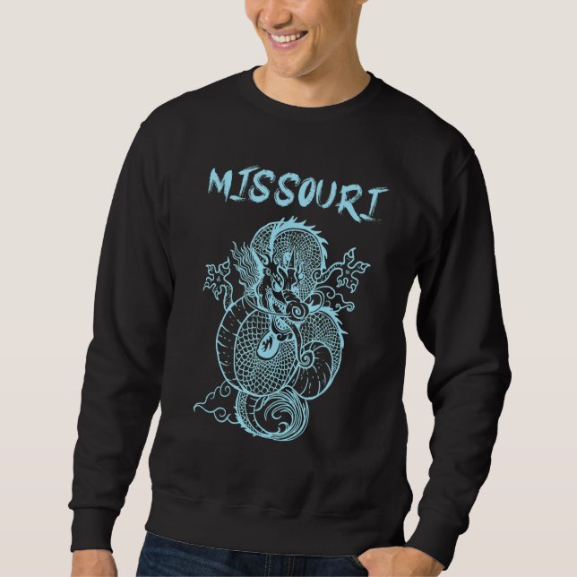 Missouri Japanese Dragon Sweatshirt (Front)