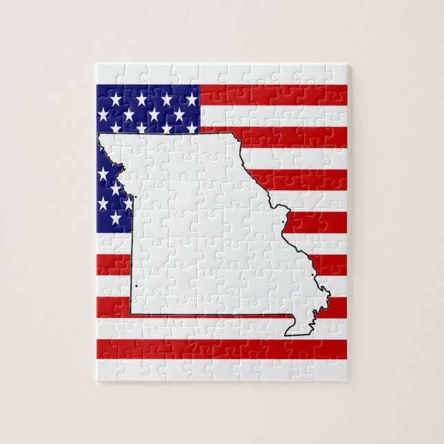 MISSOURI JIGSAW PUZZLE (Vertical)