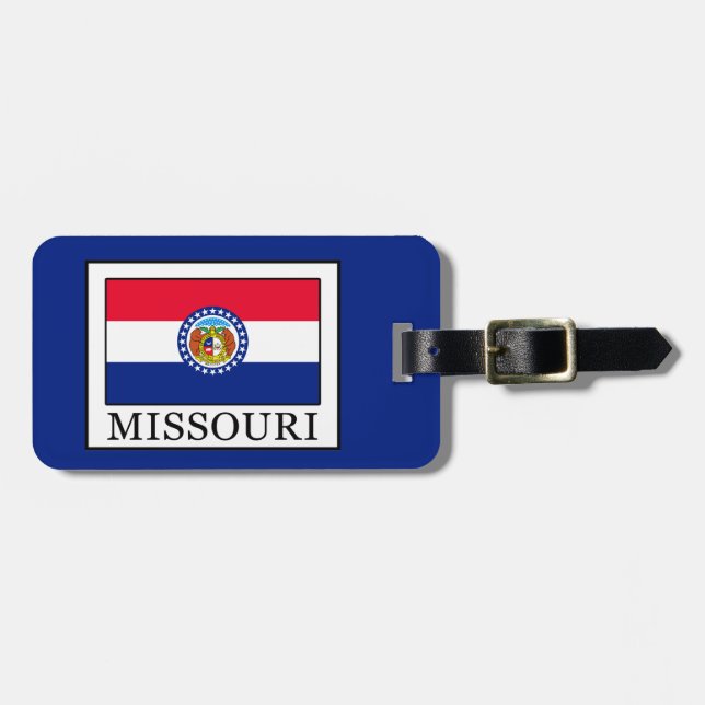 Missouri Luggage Tag (Front Horizontal)