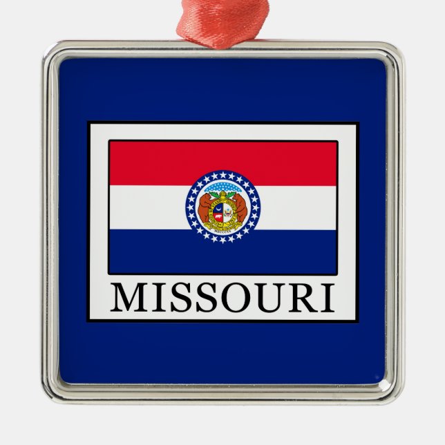 Missouri Metal Tree Decoration (Front)