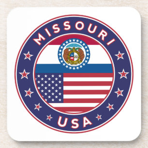 Missouri, Missouri phone case, Missouri sticker, Coaster