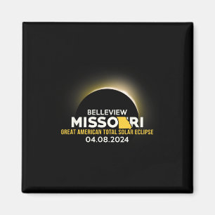 Missouri Mo Total Solar Eclipse 2024 Magnet