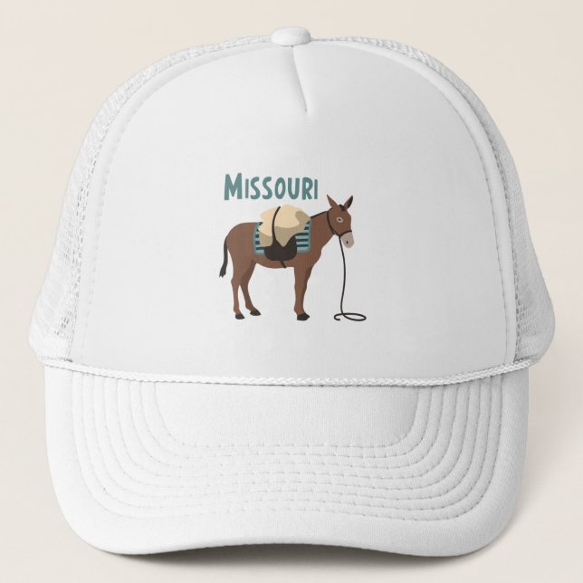 Missouri Mule Trucker Hat (Front)
