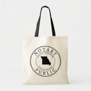 Missouri Notary Public Personalised Tote Bag