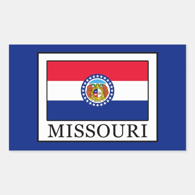 Missouri Rectangular Sticker (Front)