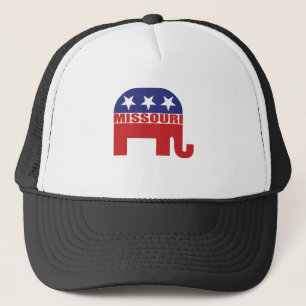 Missouri Republican Elephant Trucker Hat