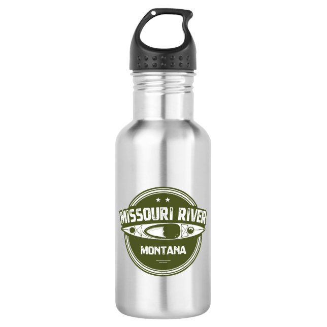 Missouri River, Montana 532 Ml Water Bottle (Front)