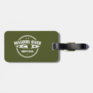 Missouri River, Montana Luggage Tag