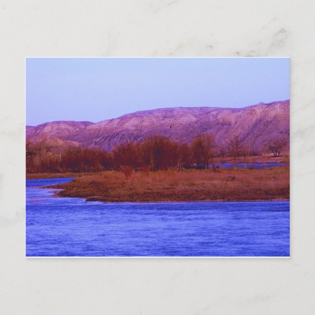 Missouri River Morning Postcard (Front)