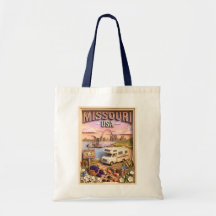 Missouri Road Trip Gateway Arch Textured Skyline