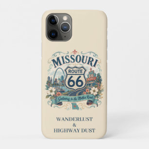 Missouri Route 66 Wanderlust Highway Travel Art Case-Mate iPhone Case