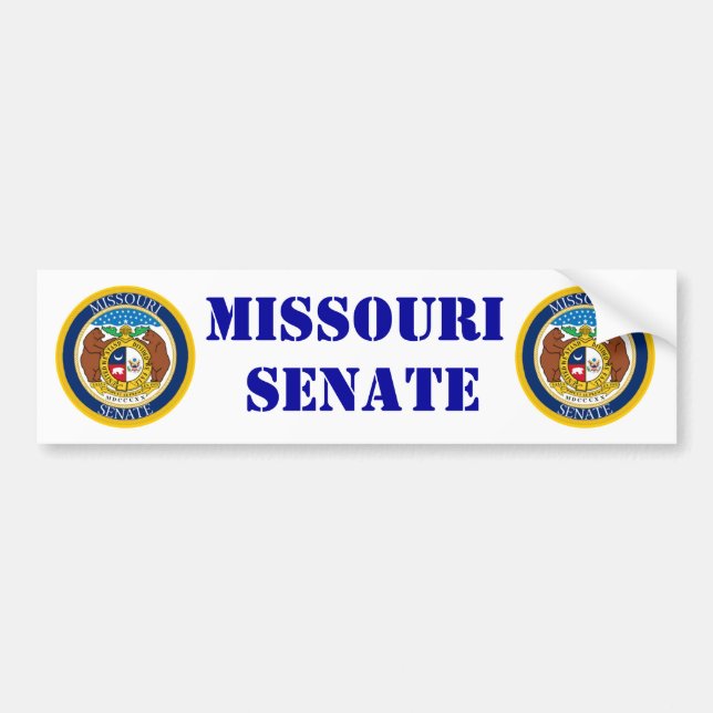 MISSOURI SENATE BUMPER STICKER (Front)