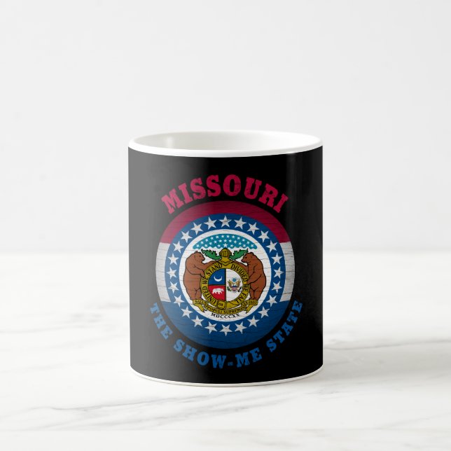 MISSOURI SHOW-ME STATE FLAG COFFEE MUG (Center)