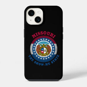 MISSOURI SHOW-ME STATE FLAG iPhone 14 CASE