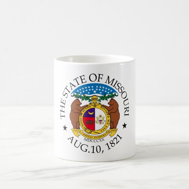 Missouri sign coffee mug (Center)