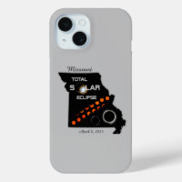 Missouri Solar Eclipse iPhone Case
