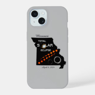 Missouri Solar Eclipse iPhone Case