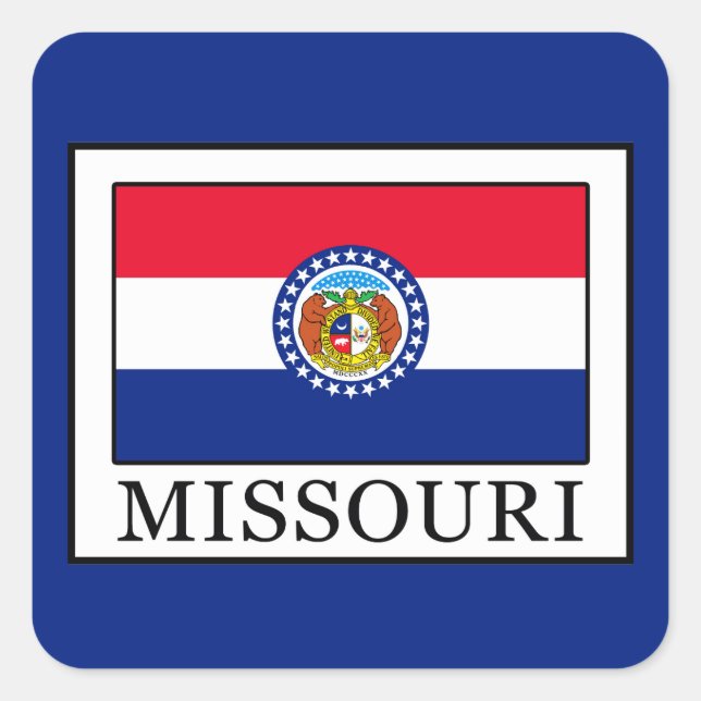 Missouri Square Sticker (Front)