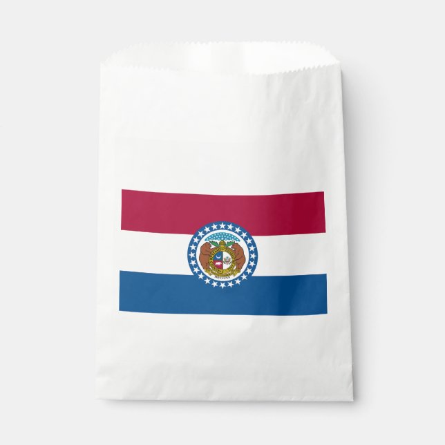 Missouri State Flag Favour Bags (Front)