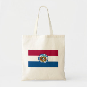 Missouri State Flag Tote Bag