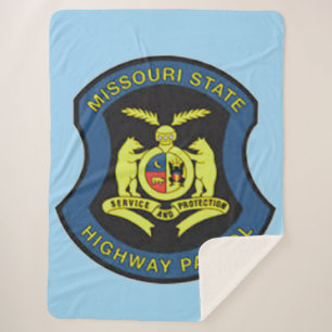 Missouri State Highway Patrol Sherpa Blanket