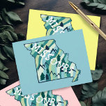 Missouri State Illustrated Map Postcard<br><div class="desc">Check out this colourful Missouri map drawing.
 
 Visit my shop for more!</div>