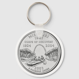 Missouri State Quarter Key Ring