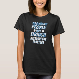 Missouri Trotter Horse Rider T-Shirt