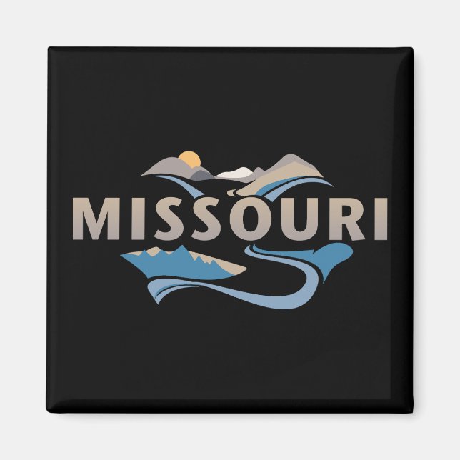 Missouri United States of America Magnet (Front)