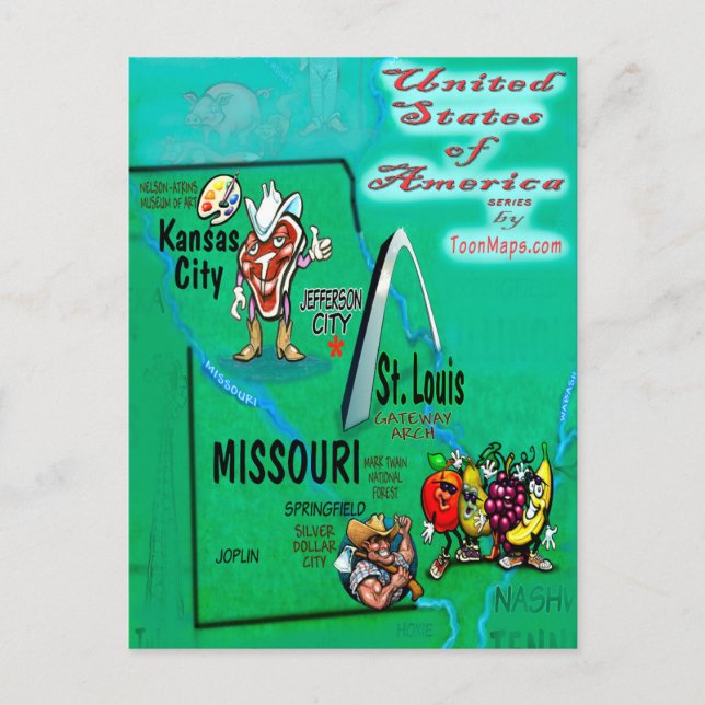 Missouri USA Card (Front)