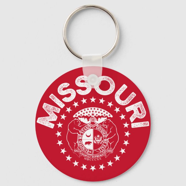 Missouri Vintage Key Ring (Front)