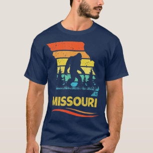 Missouri with a Bigfoot T-Shirt