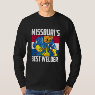 Missouri's Best Welder Ironworker Ironsmith Missou T-Shirt