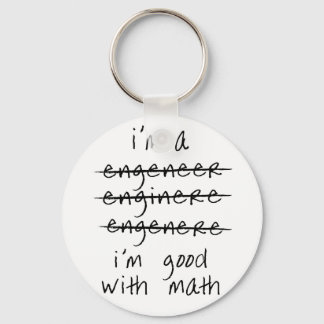 Misspelled Engineer Keychain