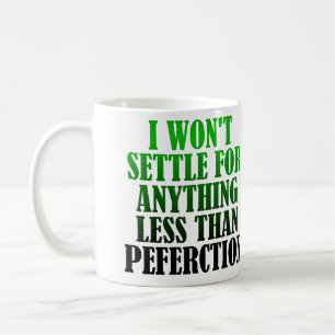 Misspelled Perfection Funny Mug or Travel Mug