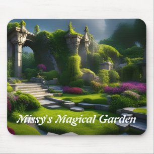 Missy's Magical Garden Mouse Pad