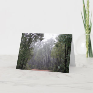 Mist & Eucalypts Card