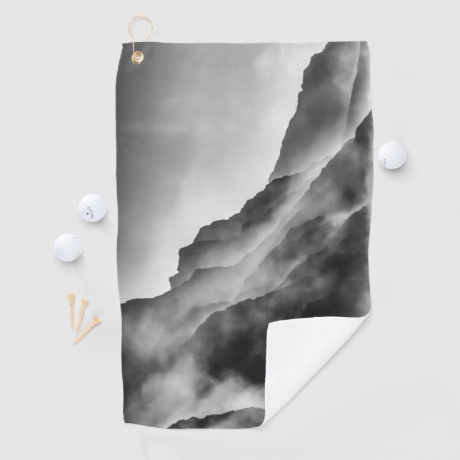 Mist on the rocks golf towel (InSitu)