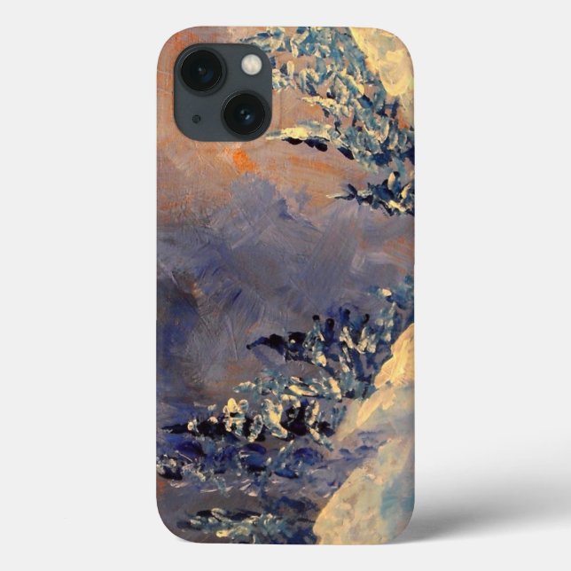 Mist on the Snow Peak 2009 Case-Mate iPhone Case (Back)