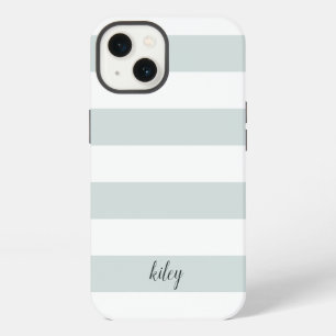 Mist Stripe Personalised iPhone 13 Case