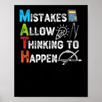 Mistakes Allow Thinking To Happen - Funny Math