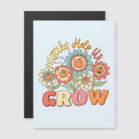 Mistakes Help Us Grow | Playful Floral Motivation