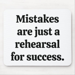 Mistakes Mouse Pad