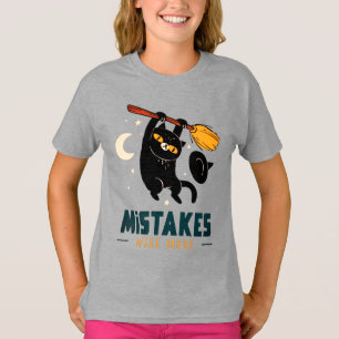 Mistakes Were Made Kids Halloween Shirt – Funny