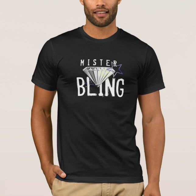 Mister Bling Diamond T-Shirt (Front)